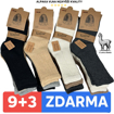 Obrázok z Dámske vlnené ponožky Lama Alpaka 9 + 3 páry