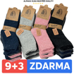 Obrázok z Dámske vlnené ponožky Lama Alpaka 9 + 3 páry
