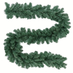 Obrázok z Vianočná zelená girlanda 2,7 m – hustá výzdoba pre domov, kanceláriu aj výlohy
