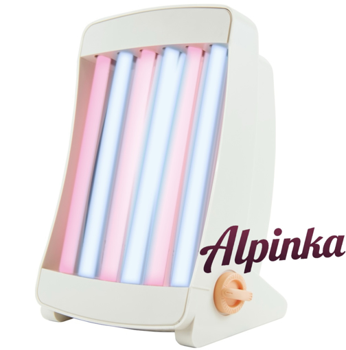 Obrázok z Alpinka horské slunce / obličejové solárium EFBE GB 906 C s 6 barevnými UV-trubicemi Cosmedico