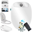 Obrázok z Japonský inteligentný bidet KAKAT-DU s diaľkovým ovládaním, vyhrievaním, sprškou, sušením, umývacou funkciou a automatickým otváraním dosky