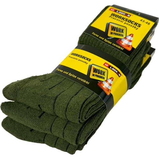 Obrázok z Pánske záhradné pracovné ponožky súprava 3 páry