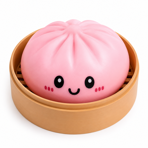 Obrázok z Veľký Mystery Squishy Dumpling – gigantická antistresová mačkacia knedľa 9 cm