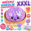 Obrázok z XXXL Mystery Squishy Dumpling 18 cm – gigantická antistresová mačkacia knedľa