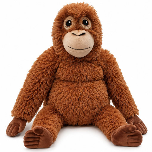 Obrázok z Plyšový orangutan XXL 65 cm – hebká opica s dlhými pažami