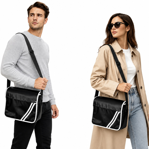 Obrázok z Kvalitná priestranná RETRO UNISEX kabelka, taška, taška