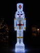 Obrázok z LED vánoční louskáček 150 cm – svítící venkovní i vnitřní vánoční dekorace s časovačem
