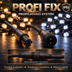 Obrázok z Prepojovacia a predlžovacia LED reťaz PROFI FIX 11,5 m – 100 LED s flash efektom